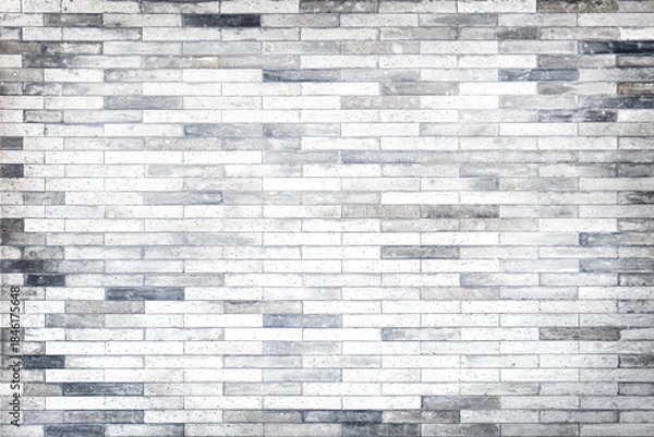 Obraz Abstract gray brick wall texture background.