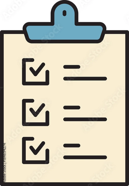 Obraz List Clipboard Icon
