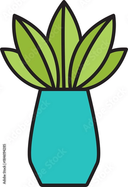 Obraz Plant Vase Icon
