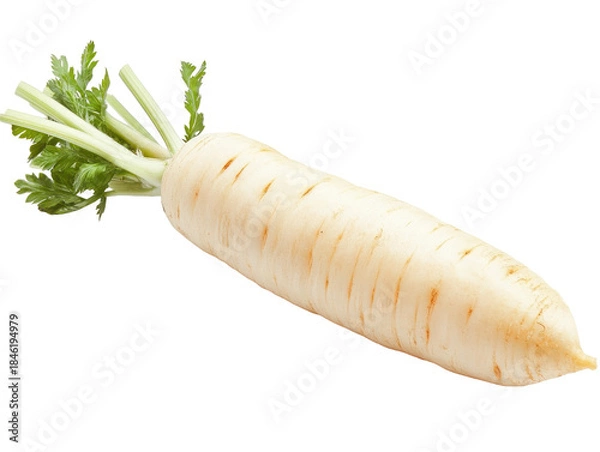Obraz Fresh White Daikon Radish Isolated