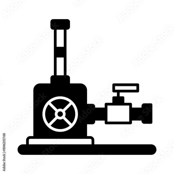 Obraz Electric pump icon