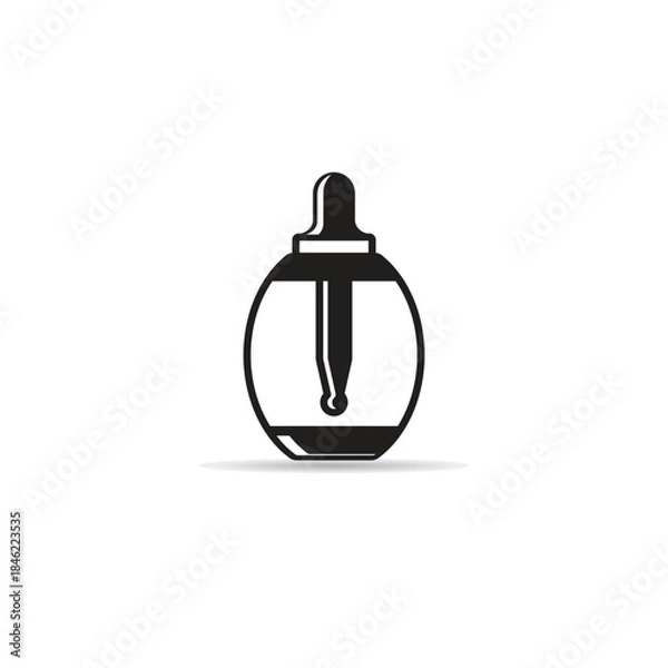 Obraz serum bottle icon vector illustration