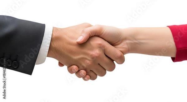Obraz Business partners shaking hands