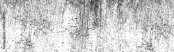 Obraz Texture black and white grunge,Abstract Black Ink Splatter Grunge Texture on White Background – High-Resolution Artistic Pattern Png