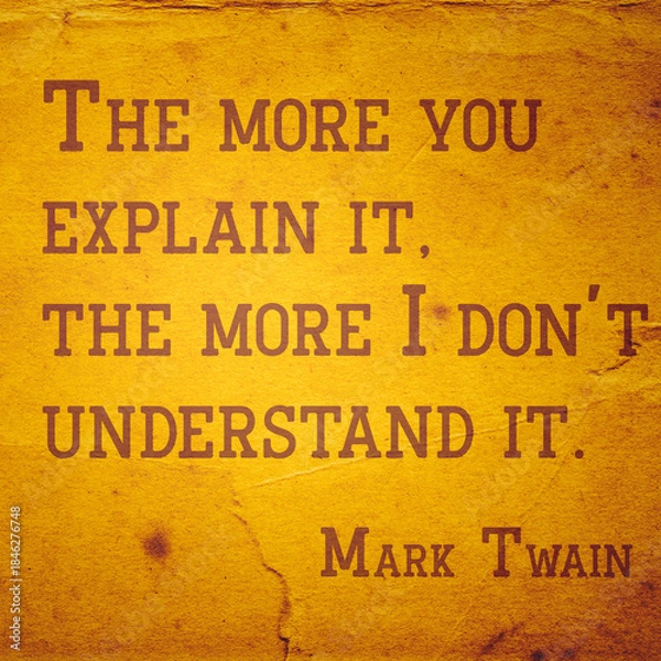 Obraz more you explain TwainSQ