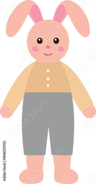 Fototapeta Prcartoon rabbit 