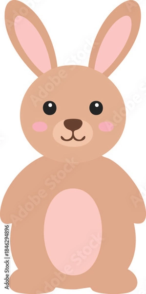 Fototapeta cartoon rabbit 