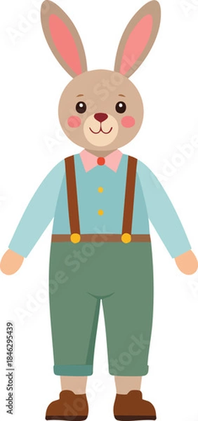 Fototapeta cartoon rabbit 