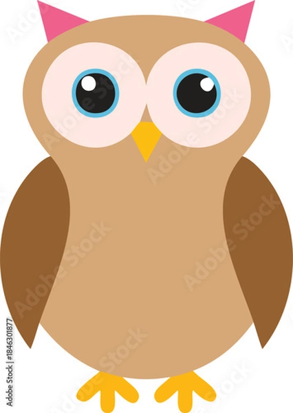 Fototapeta owl on a branch