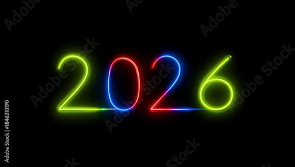 Fototapeta 2026 Laser Light Show