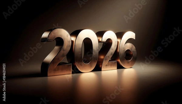 Fototapeta 2026 Bronze Industrial Theme