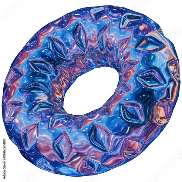 Obraz 3D Torus Abstract Shape