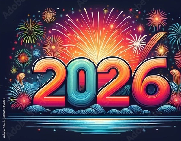 Obraz new year 2026
