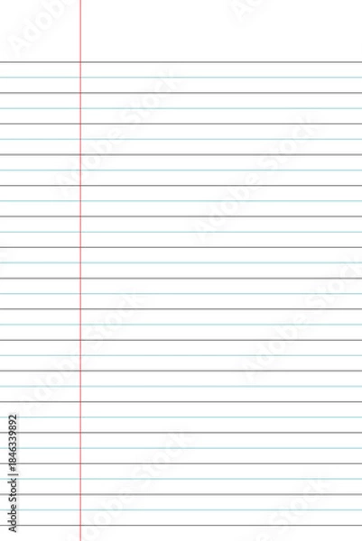 Obraz notebook paper design logo template