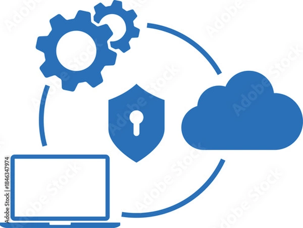 Obraz クラウドサービス　ネットワークとセキュリティ