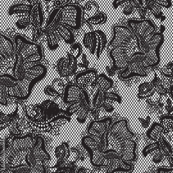 Fototapeta lace pattern