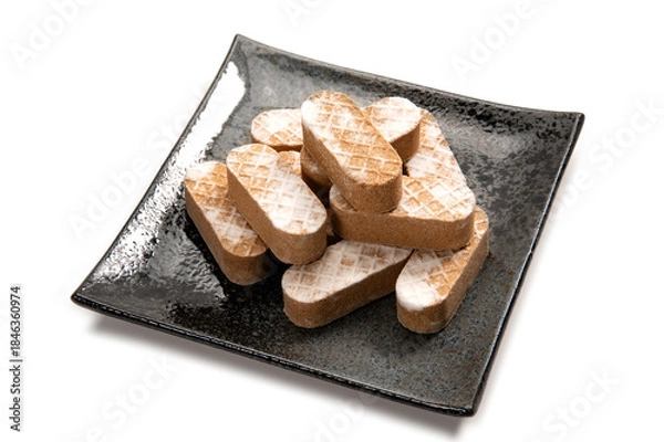 Obraz 日本の伝統駄菓子、麦こがし