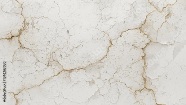 Obraz Old broken surface with golden kintsugi cracks abstract decorative pattern background