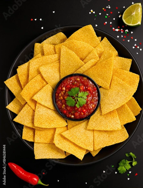 Obraz chips and salsa