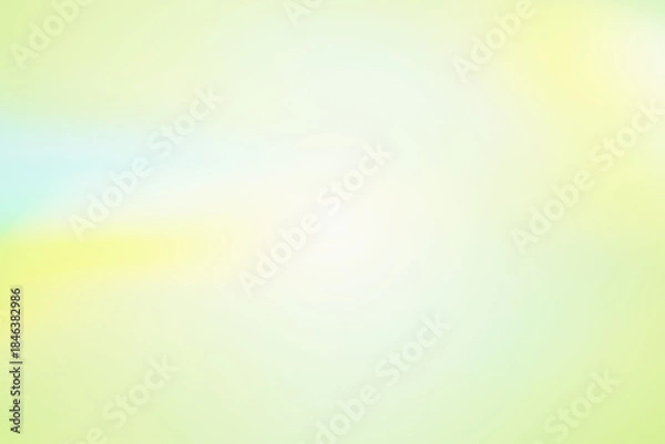 Obraz 中央が光るパステルカラーのぼかしテクスチャ背景　黄色 