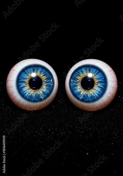 Obraz 深淵の碧眼