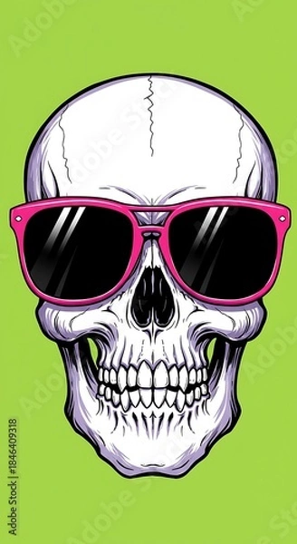 Obraz 陽炎のしゃれこうべ