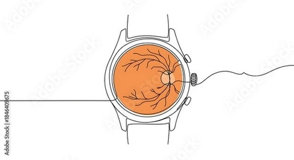 Obraz 時間の木目