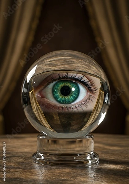 Obraz 深緑の予言球