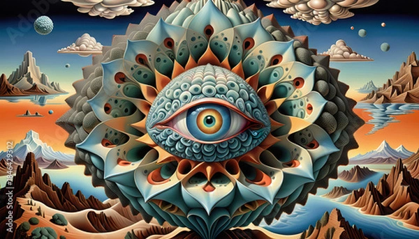Obraz Peyote eye Design