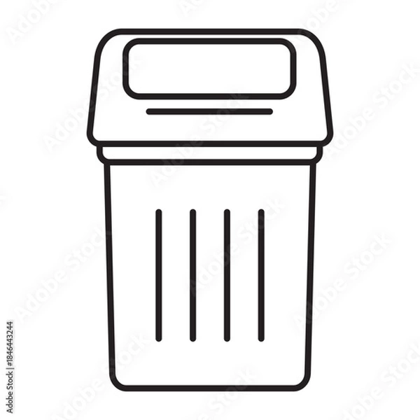 Fototapeta Recycle Bin Icon
