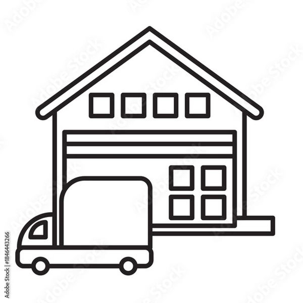 Obraz Warehouse Icon