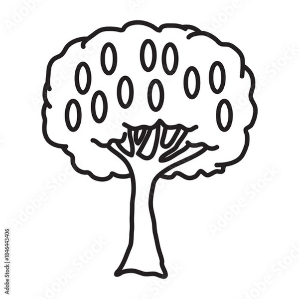 Fototapeta Fruit Tree Icon