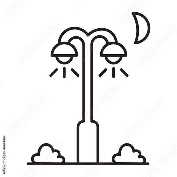 Obraz Street Lamp Icon