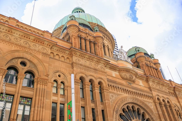 Obraz シドニー中心業務地区（CBD）にある歴史的なショッピングセンター