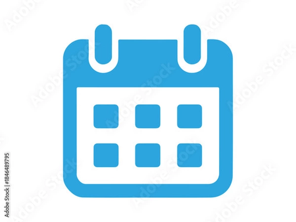 Obraz Desktop calendar icon. 