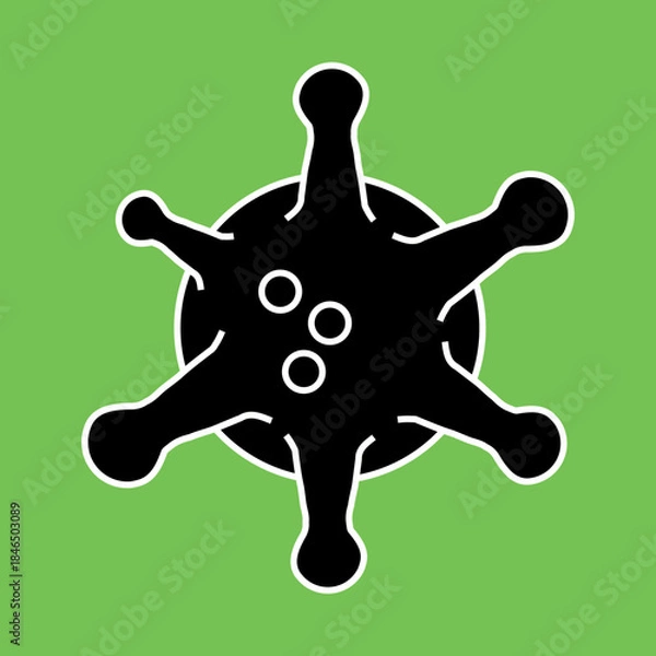 Obraz Virus icon desigbn