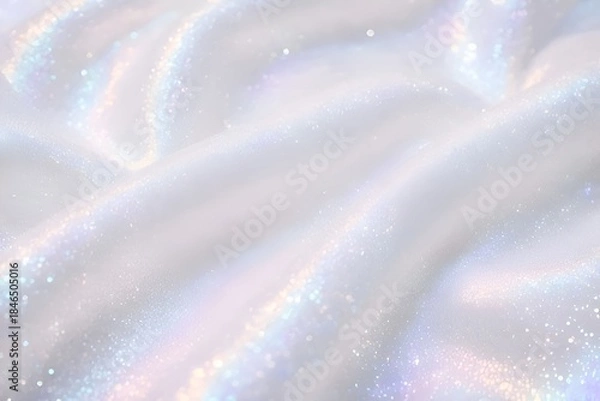 Obraz abstract background with white silk