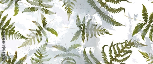 Obraz green leaves background