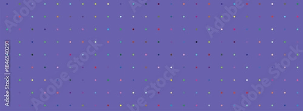 Fototapeta A winter holiday backdrop features blue and purple textures with rain drops on the window, bright star patterns, and artistic snowflake illustrations for a Christmas design