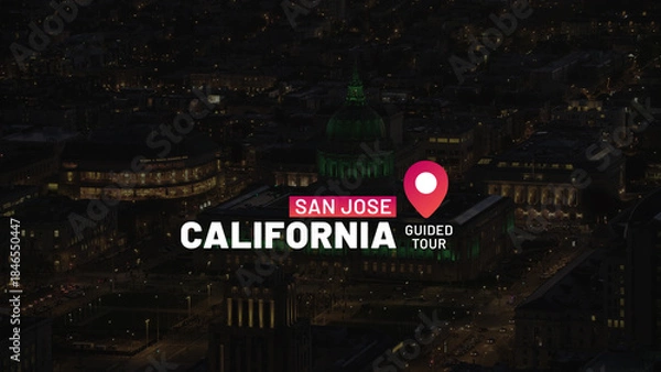 Obraz Gradient Location Title 03