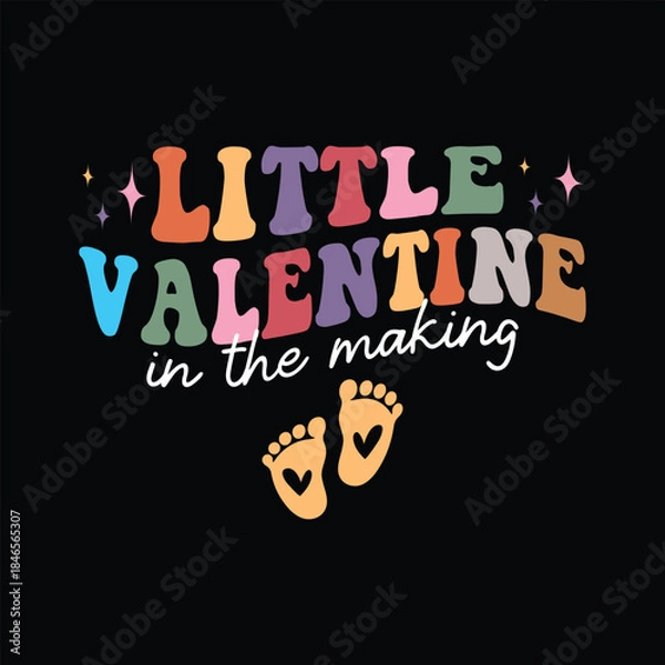 Obraz Little valentine in the making