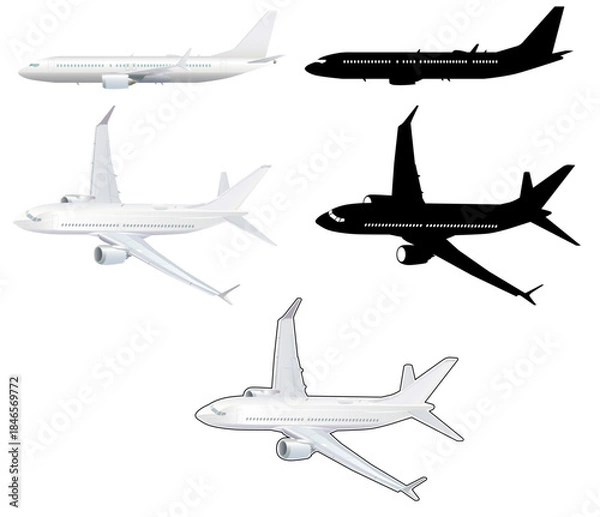 Obraz 旅客機セット