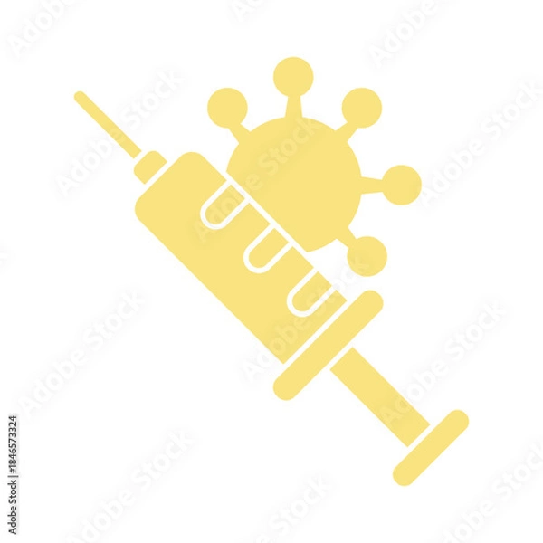 Obraz Vaccine icon desigbn