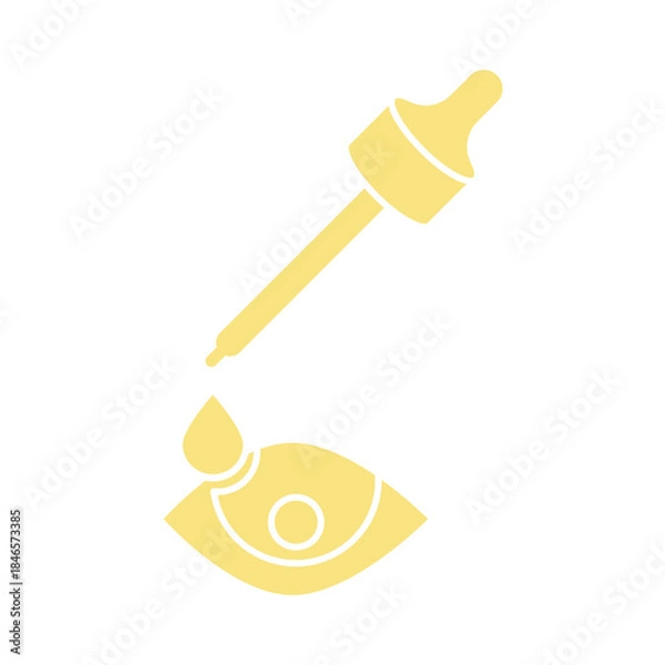 Obraz Eye Drops icon desigbn
