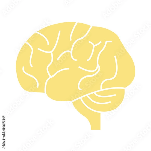 Obraz Brain icon desigbn