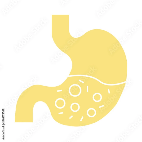 Obraz Stomach icon desigbn