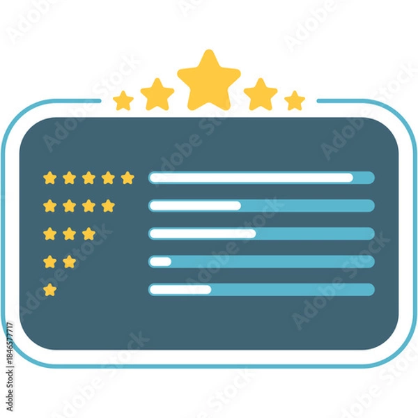 Obraz Rating Bar Slider