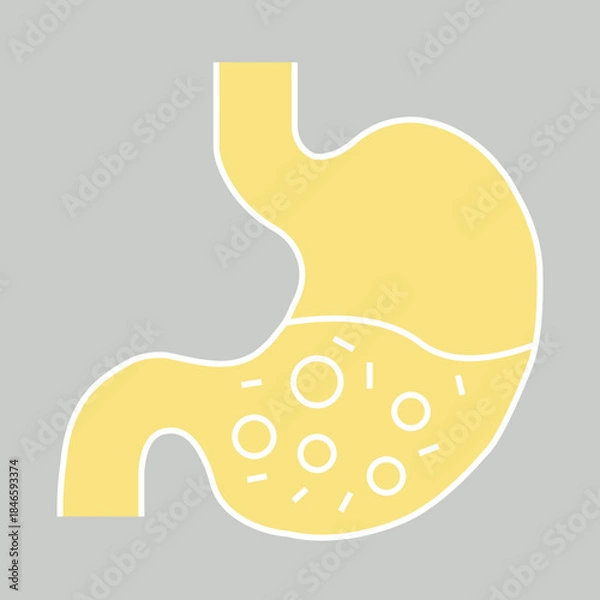 Obraz Stomach icon desigbn
