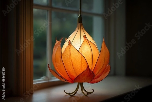 Fototapeta lantern shaped flower
