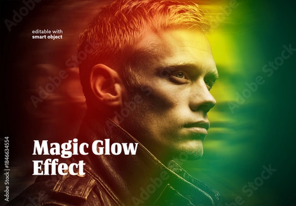 Fototapeta Magic Glow Effect